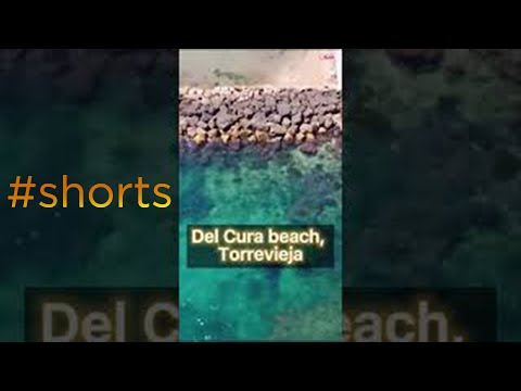🏝The magnificent beaches of Torrevieja🌴 #shortsvideo