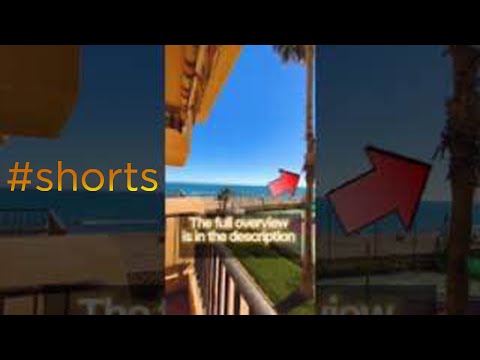 🌴 Apartment on the first line of La Mata beach in Torrevieja #shortsvideo