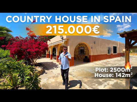 Country house with guest house 🌴🏠 Mediterranean garden and excellent location in Spain, Crevillente