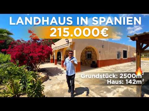 Landhaus mit Gästehaus 🌴🏠 Mediterraner Garten und hervorragende Lage in Spanien, Crevillente