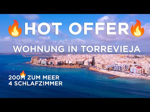 Wohnung in Torrevieja nahe dem Meer 🌴 Immobilien in Spanien