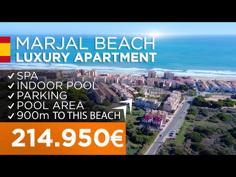 💰 LUXURY OFFER 💥 Luxurious ground floor apartment in the prestigious Residence Marjal Beach in Spain