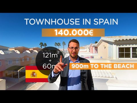 🔥 Hot offer 💰 Townhouse with huge terraces close to the great wild Moncayo beach on the Costa Blanca