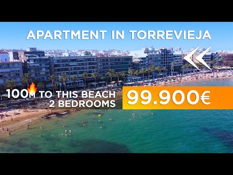 🔥 HOT OFFER IN TORREVIEJA 🔥 Apartment 100m from Playa del Cura with two bedrooms and storage room