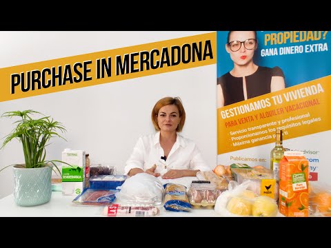 How much food costs in Spain ❓ #1 Shopping cart from MERCADONA 🛒