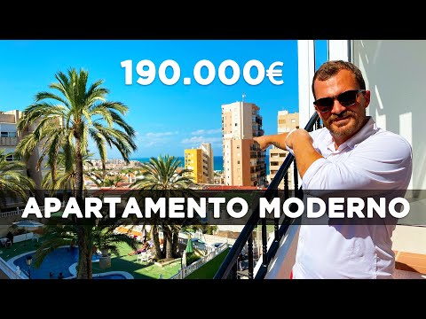 Apartamento playa 🌊🌴 Piso de 2dormitorios y garage a 600 metros de la Playa de La Mata en Torrevieja