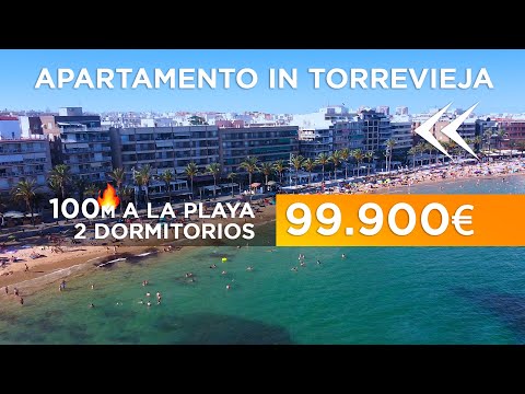 Apartamento playa 🌊🌴 Piso de 2dormitorios y trastero a 100 metros de la Playa del Cura en Torrevieja