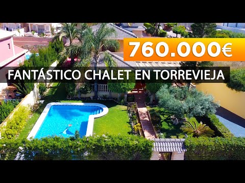 Chalet en Torrevieja 🌊🌴 La casa  630m² de la playa de La Mata en Torrevieja en la Costa Blanca