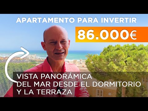 Apartamentos turisticos 🌊🌴 Apartamento con vistas al mar en Torrevieja en La Mata en la Costa Blanca
