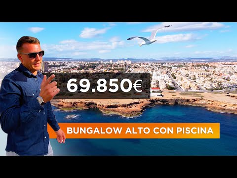 Venta Bungalow  🌴🏡 69.850€ con piscina comunitaria en Torrevieja en los Frutales 600m hasta el mar