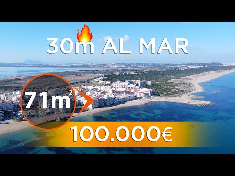 🌊 Apartamento playa 🌴 Propiedad junto al mar 30m de la playa de La Mata en Torrevieja (Alicante)