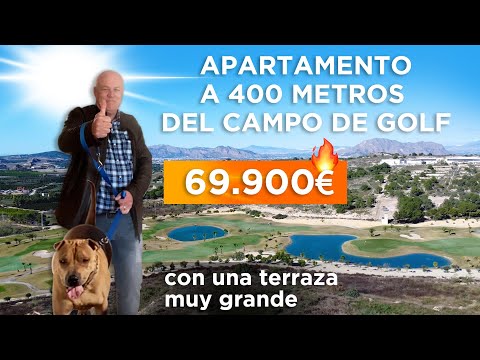 💰 Venta Urgente 🔥 Apartamento con una terraza muy grande cerca del campo de golf en Orihuela