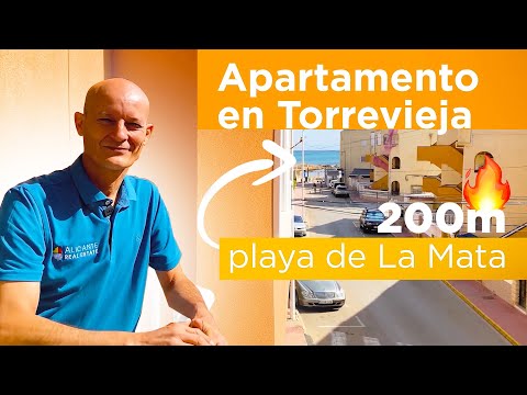 🌊 Apartamentos playa 🌴 Apartamento junto al mar muy cerca de la playa de La Mata en Torrevieja