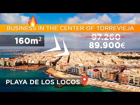 Business 💲🌊🌴 Local in the center of Torrevieja close to the beach in sunny Spain