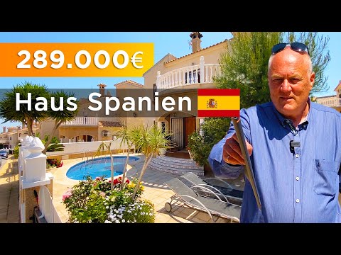 Haus Spanien 🏡🌞 Villa mit privatem Pool im Golfbereich von Orihuela Costa