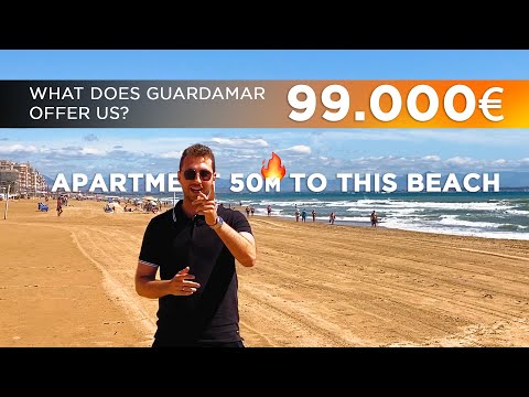 Property in Spain 🌊🌴 Apartment just 50m to the beach of Guardamar on the Costa Blanca in Spain