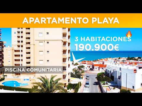 Apartamento playa 🌊🌴 Apartamento con piscina y vistas panorámicas al mar en La Mata, Torrevieja