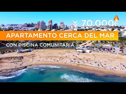 Apartamentos turisticos 🌊🌴 Apartamento con piscina comunitaria en Torrevieja en la playa de La Mata