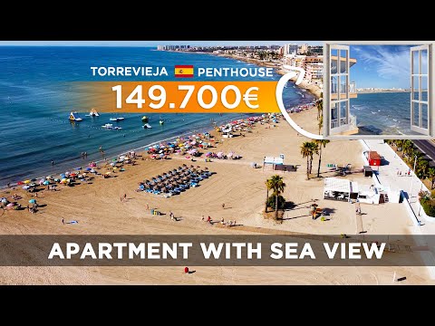 Penthouse apartment in Spain 🌴 with Incredible sea views in Torrevieja very close to the beach