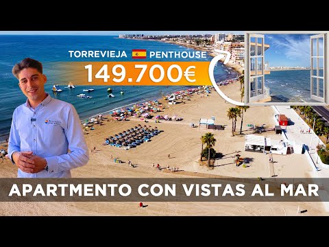 Apartamento con vistas al mar 🌊🌴 Ático totalmente reformado por 149.700€ en Torrevieja