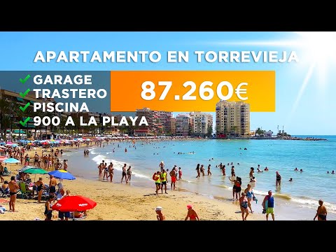 Apartamentos turisticos 🌊🌴 Apartamento con plaza de garage cerca de la playa del Cura en Torrevieja
