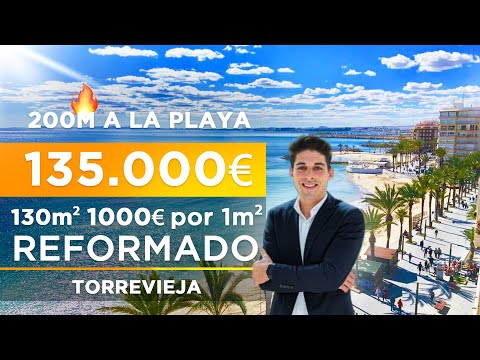 Apartamento playa 🌊🌴 Apartamento REFORMADO en Torrevieja, a 240 metros de la Playa del Cura