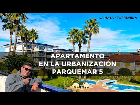 La mejor urbanización 🌴 Apartamento en la famosa urbanización Parquemar 5 en La Mata de Torrevieja