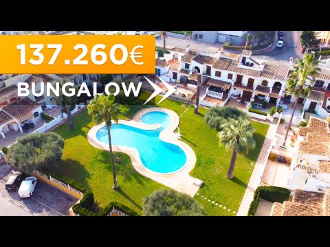 Bungalow in Spanien 🌴🦜 Bungalow mit Terrasse und drei Gemeinschaftspools in Torreblanca, Torrevieja