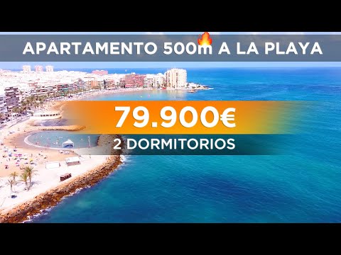🔥 CHOLLO por 79.900€ 🔥 Apartamento de 2 Dormitorios solo a 500m a la playa del Cura en Torrevieja