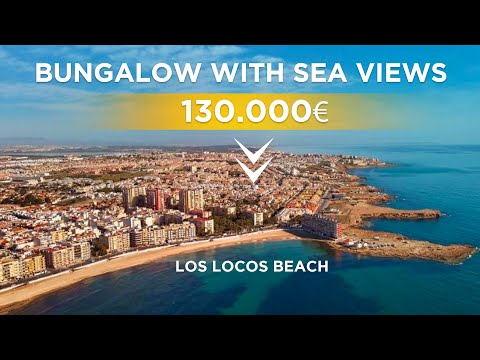 Bungalow close to the sea 🌊🌴 Duplex bungalow with sea views in Los Frutales, Torrevieja