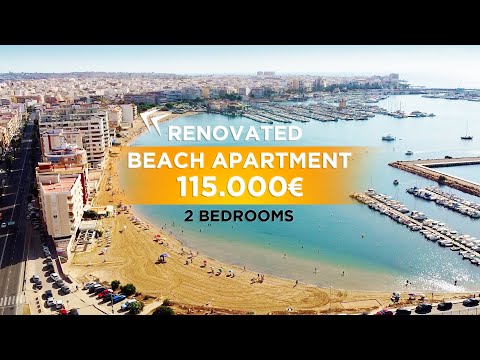 Apartment in Torrevieja 50m to the beach 🌊🌴 Renovated Apartment with huge terrace close to the sea