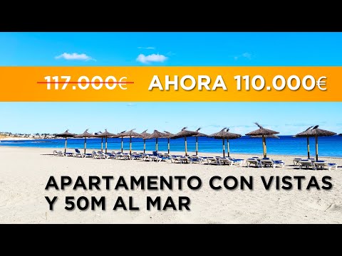 Apartamento playa 🌴 Apartamento 50m de la playa con solárium privado y vistas al mar en Torrevieja
