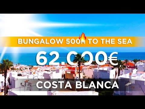 🔥 HOT OFFER 💰 Bungalow in Torrevieja just 500m to the La Mata beach on the Costa Blanca