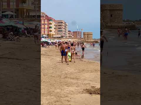 🏝️La Mata beach, 19 July, +38°C   #alicanterealestate