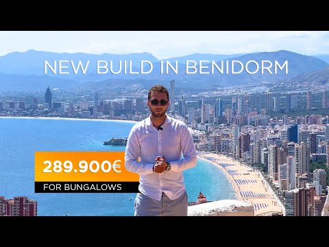 🏡 New build property in Spain 🌴 New build Bungalow in Benidorm Finestrat hills in Alicante