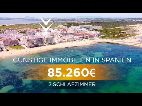 Immobilie in Spanien kaufen 🌴 Wohnung in La Mata und in der Nähe des Strandes in Torrevieja