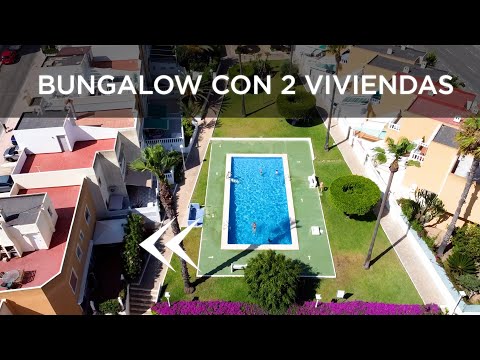 Immobilien in Spanien kaufen 🌴 Bungalow mit zwei Wohnungen und unabhängigen Eingängen in Torrevieja