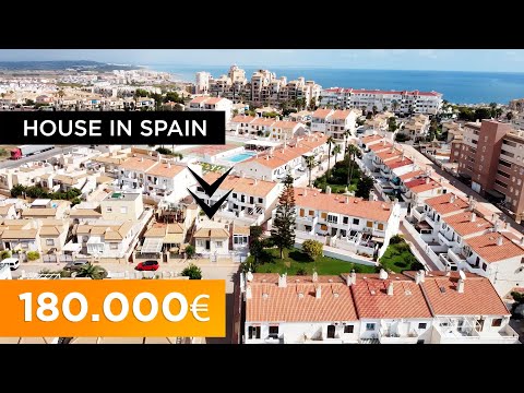 House in Spain 🌊️🌴 Beautiful semi-detached house with spectacular sea views in Torrevieja