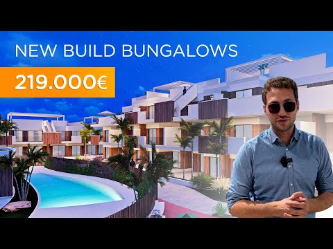 New build bungalows in Spain🌴 Modern complex in Pilar de la Horadada close to Torrevieja