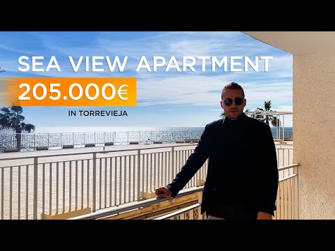 🔥 HOT OFFER 🔥 Apartment on the beachfront with sea views with 3 bedrooms in Torrevieja