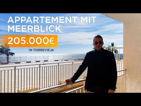 🔥 HOT OFFER 🔥 Wohnung am Strand mit Meerblick mit 3 Schlafzimmern in Torrevieja