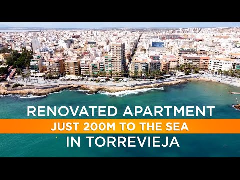 Renovated apartment just 200 meters from the sea in the center of Torrevieja