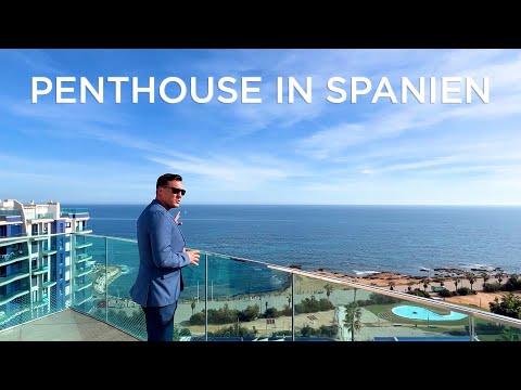 PENTHOUSE IN SPANIEN 🌊️🌴 Penthouse in Torrevieja auf der ersten Linie des Strandes
