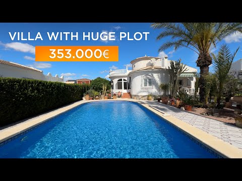 House in Spain 🌊️🌴 House with huge plot and swimming pool close to Torrevieja