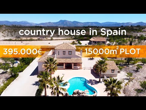 🌊️🌴 Spectacular modern country house in Salinas, with private pool, guest house/garage and land