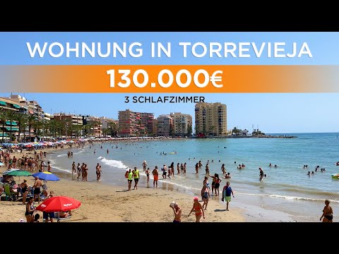 ☀️ Kaufen Sie eine Immobilie in Torrevieja 🌴 Wohnung in Spanien mit 3 Schlafzimmern im Zentrum