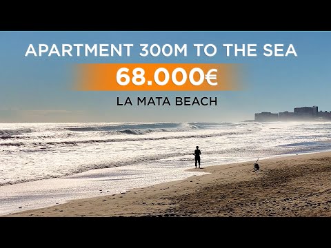 🔥HOT OFFER🔥 Apartment 300m to the beach of La Mata in Torrevieja on the Costa Blanca