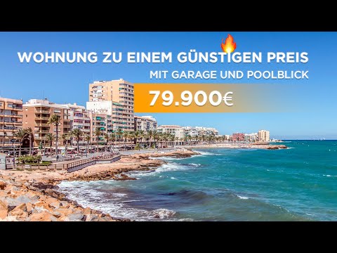 🔥HOT OFFER🔥 Renovierte Wohnung mit privater Garage und Gemeinschaftspool in Torrevieja