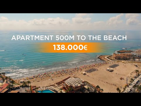 Apartment with lateral sea views 🌊🌴 and communal pool in La Zenia, Orihuela Costa