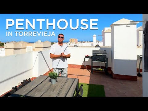 Penthouse in Spain 🌊🌴 Duplex penthouse with private solarium and community pool in Torrevieja